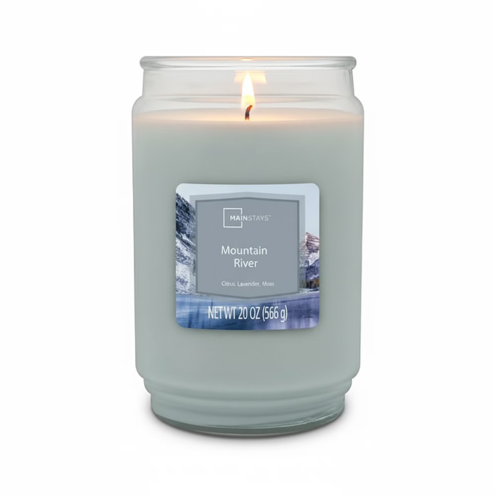 Home Fragrance Large - Nowa Duża Świeca Zapachowa w Szklanym