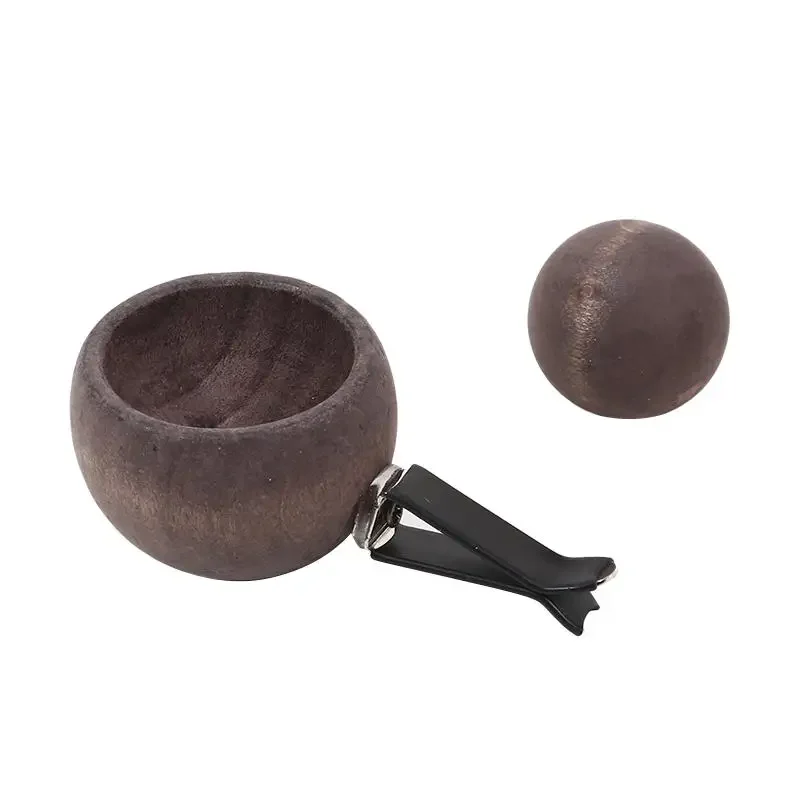 Home Fragrance System - Mini drewniany dyfuzor olejków zapachowych, naturalny