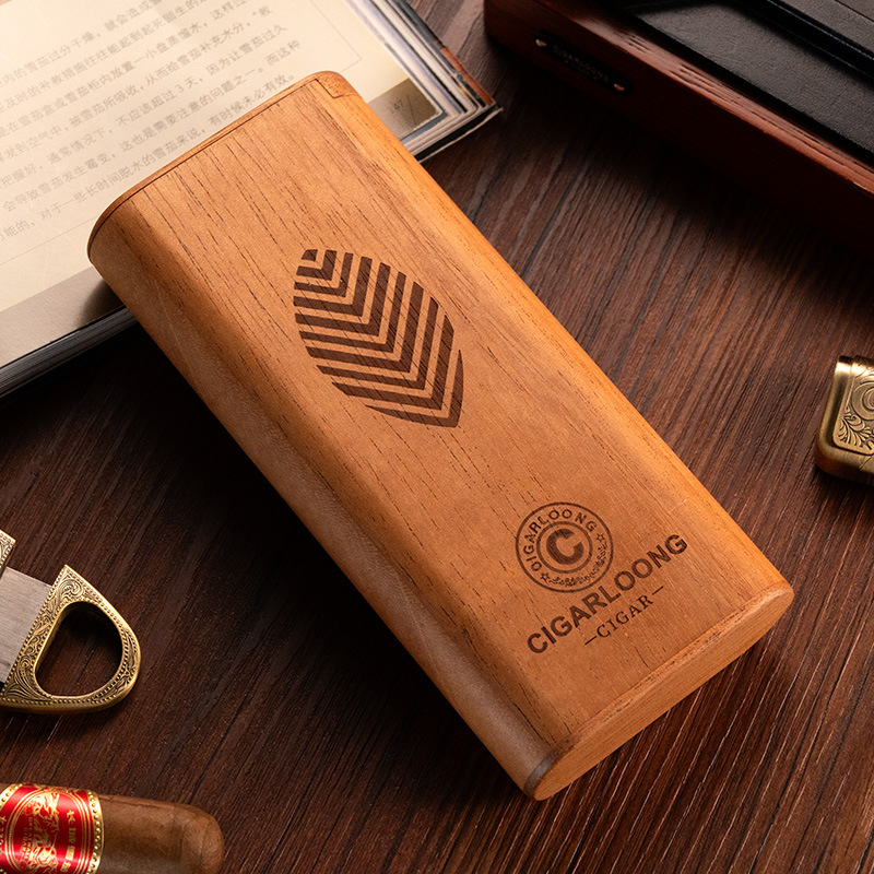 Drewniany humidor na cygara z  – Home Fragrance Maple Walnut recenzja i cena
