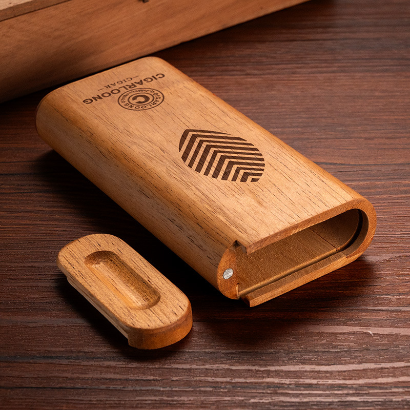 Drewniany humidor na cygara z  – Home Fragrance Maple Walnut recenzja i cena