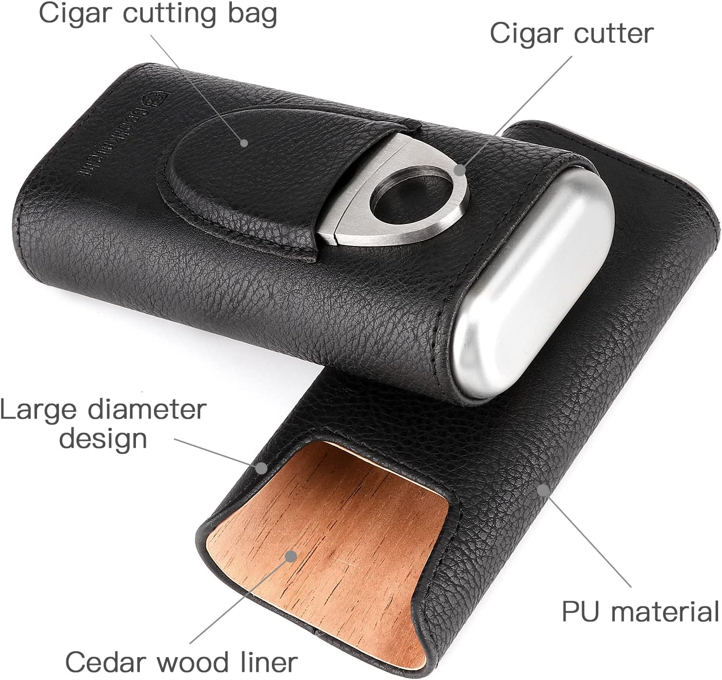 Skórzane etui na cygara - Pods – Home Fragrance Maple Walnut recenzja i cena